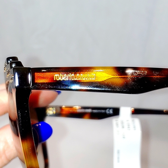 Roberto Cavalli 55MM Squared Cat Eye Sunglasses - Picture 6 of 12